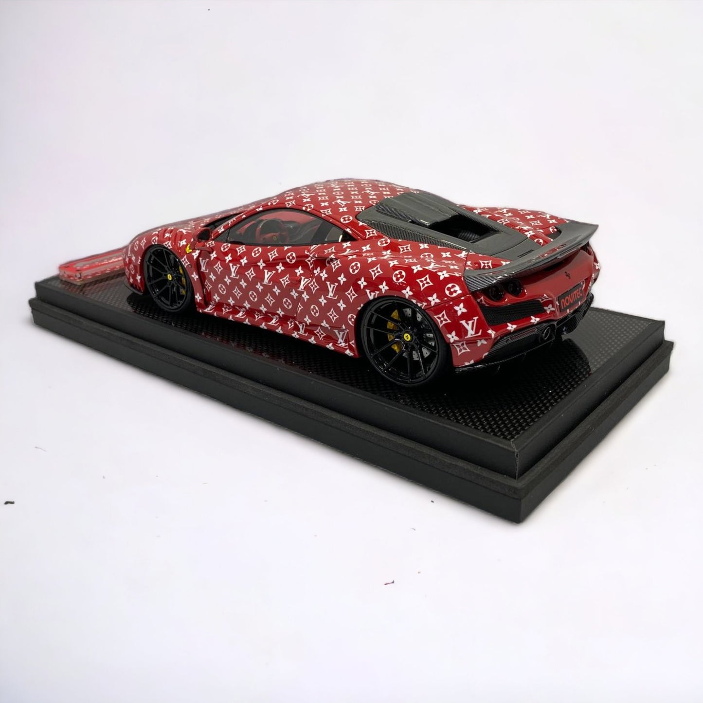 1/18 Resin Ivy Virtue Ferrari Novitec F8 N-Largo Red Scale Model Car