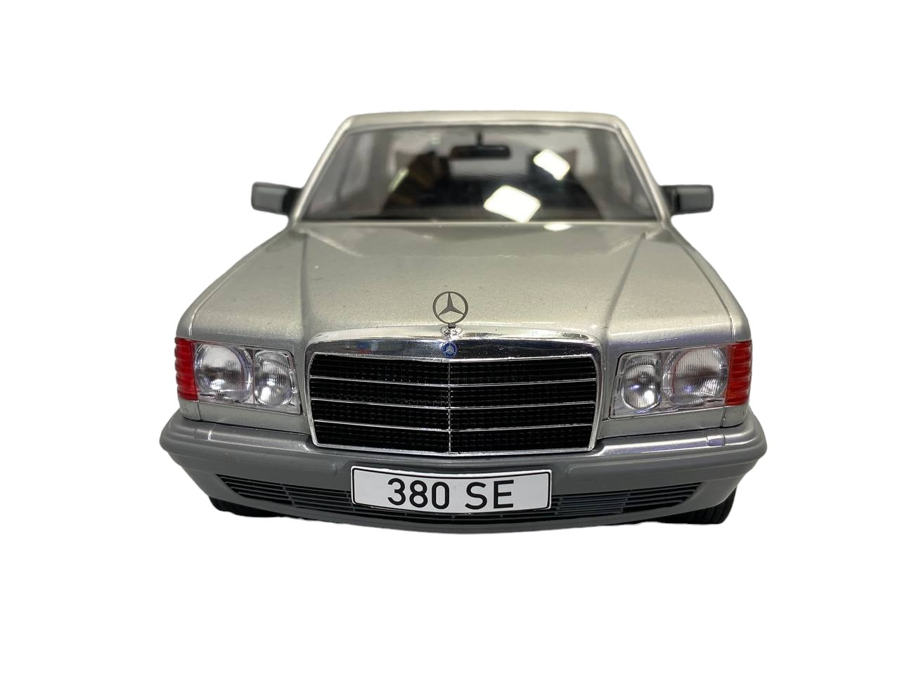 1/18 Modelcar group Mercedes benz S-CLASS 380 SE W126 SILVER Model Car|Sold in Dturman.com Dubai UAE.