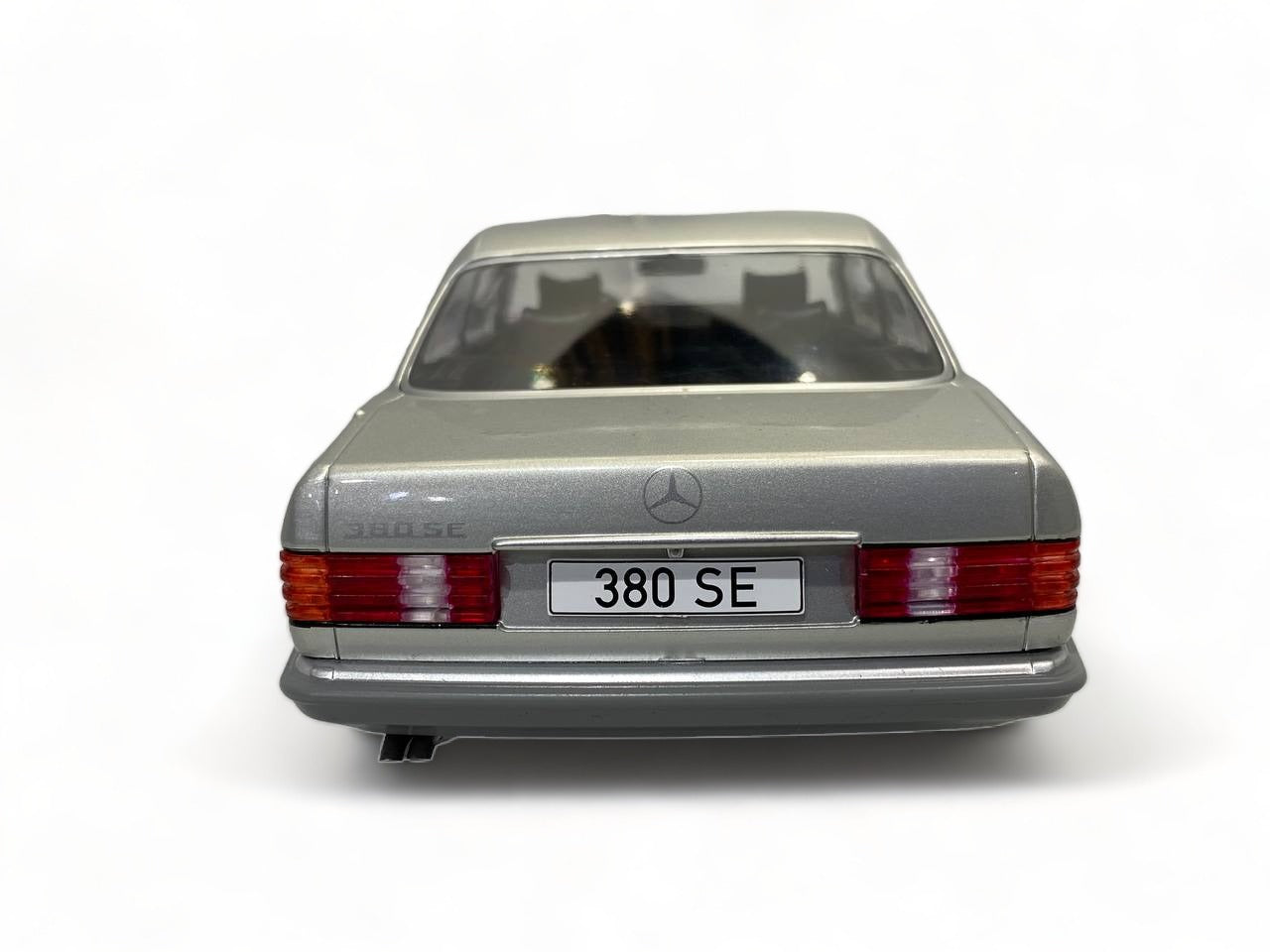 1/18 Modelcar group Mercedes benz S-CLASS 380 SE W126 SILVER Model Car|Sold in Dturman.com Dubai UAE.