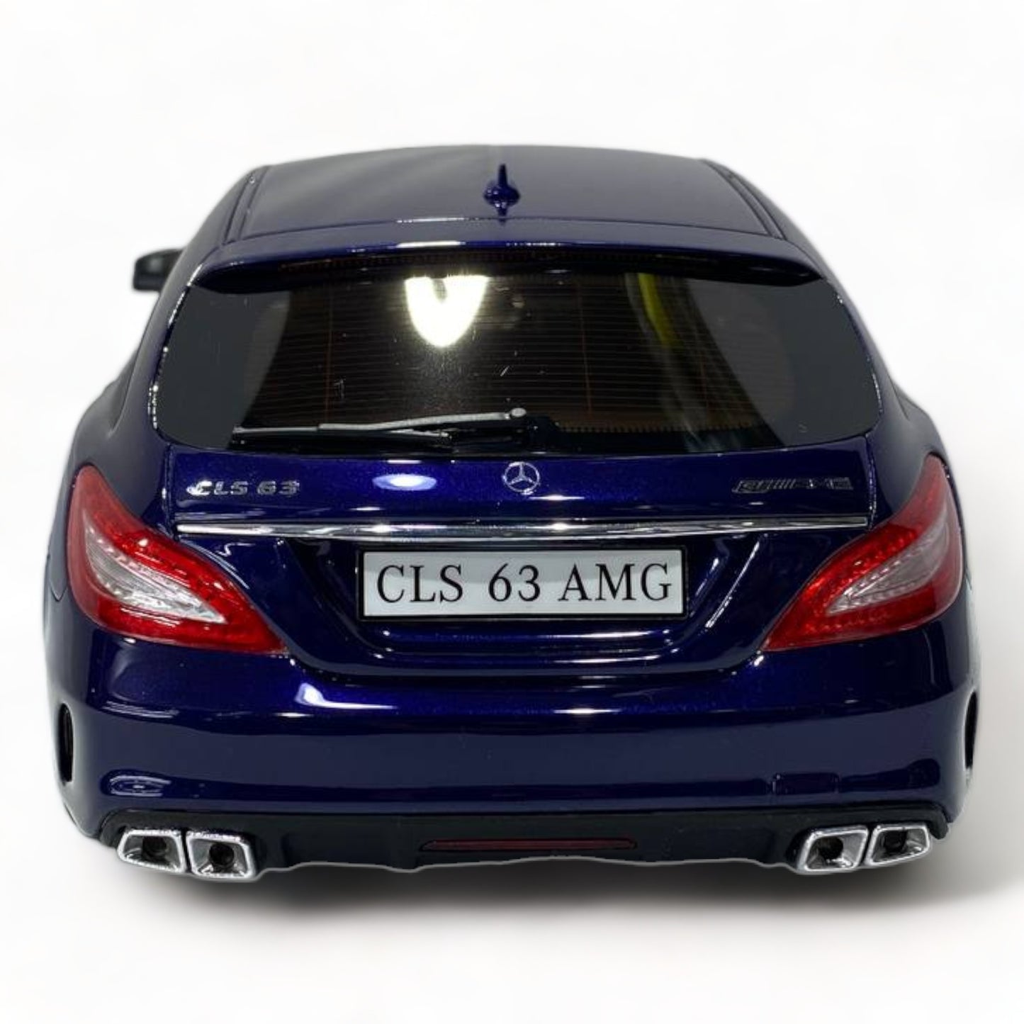 1/18 Mercedes Benz AMG CLS 63 Shooting Brake Blue Scale Model Car