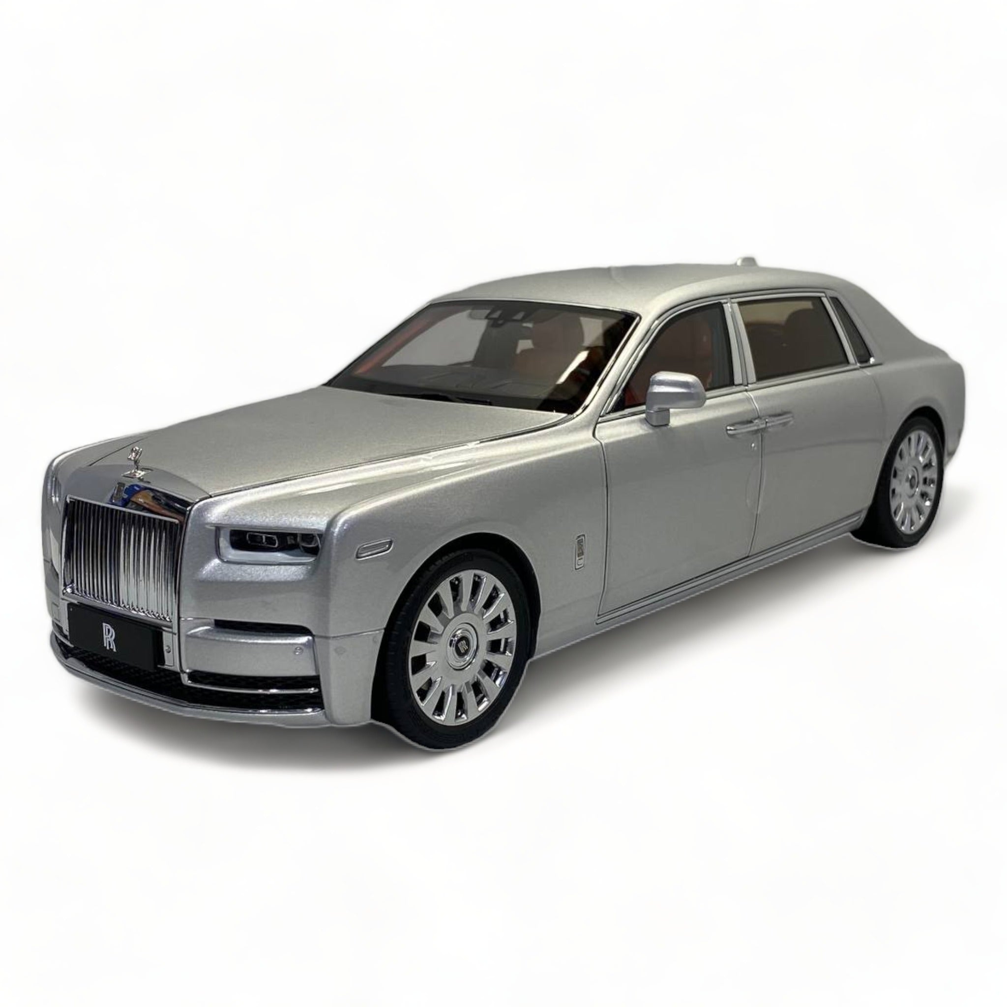 1/18 Diecast RollsRoyce Motors RollsRoyce Phantom VIII Silver Scale