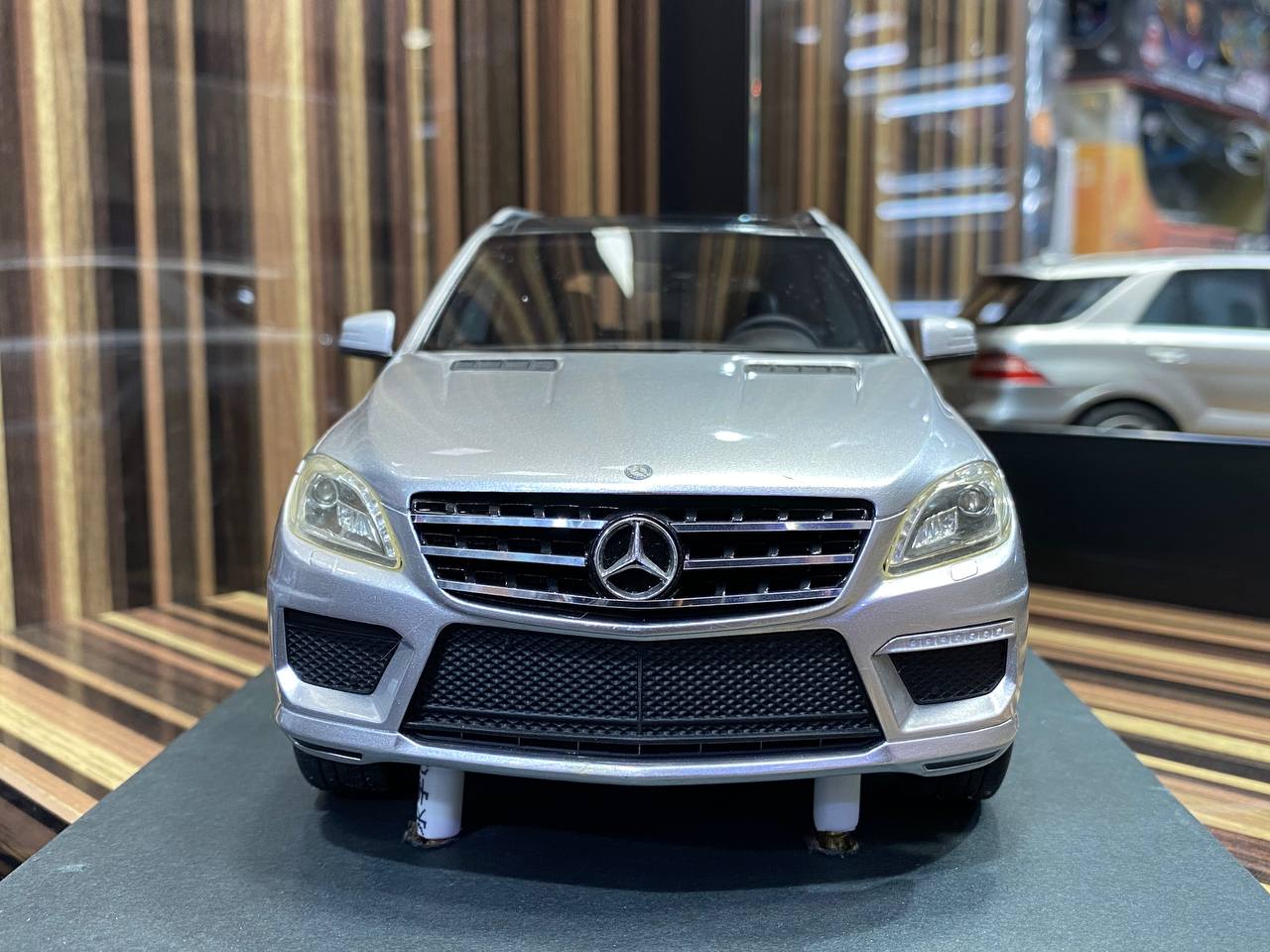 1/18 Diecast Mercedes-Benz ML 63 - Blue Scale Model Car|Sold in Dturman.com Dubai UAE.