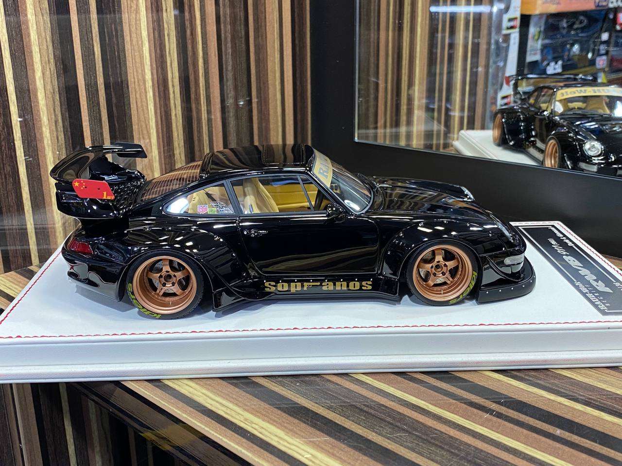 1/18 Davis & Giovanni Porsche RWB 911 (993) - Black Model Car|Sold in Dturman.com Dubai UAE.