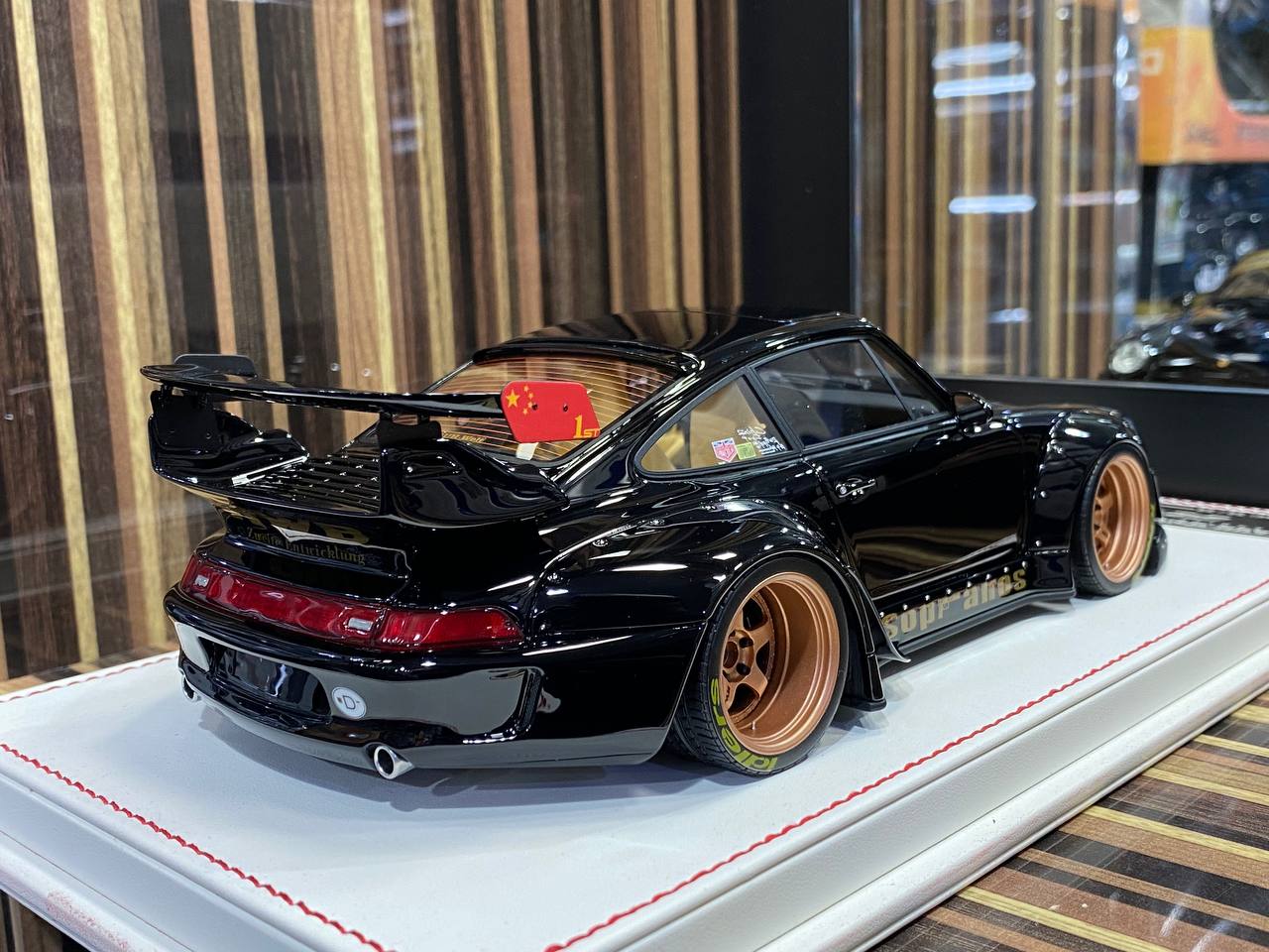 1/18 Davis & Giovanni Porsche RWB 911 (993) - Black Model Car|Sold in Dturman.com Dubai UAE.