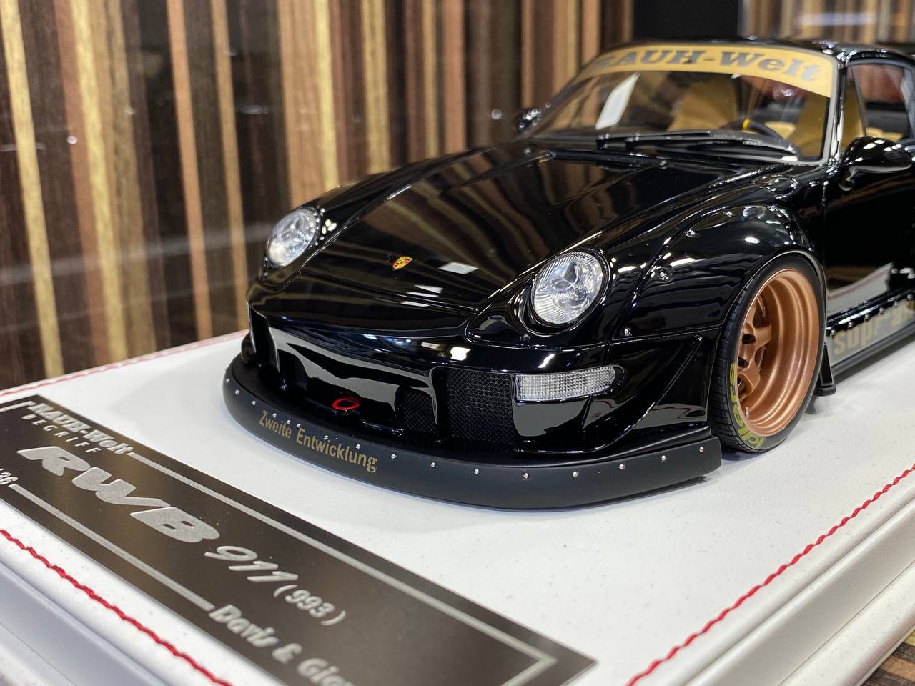 1/18 Davis & Giovanni Porsche RWB 911 (993) - Black Model Car|Sold in Dturman.com Dubai UAE.