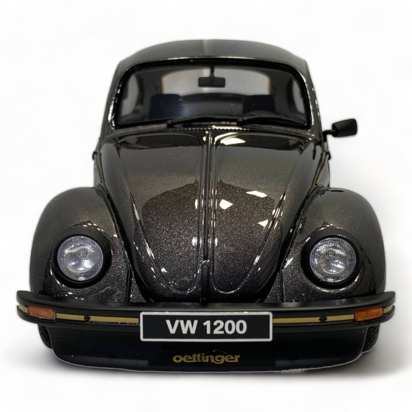 1/18 Diecast OTTO Volkswagen BEETLE 1200 GREY Scale Model Car|Sold in Dturman.com Dubai UAE.