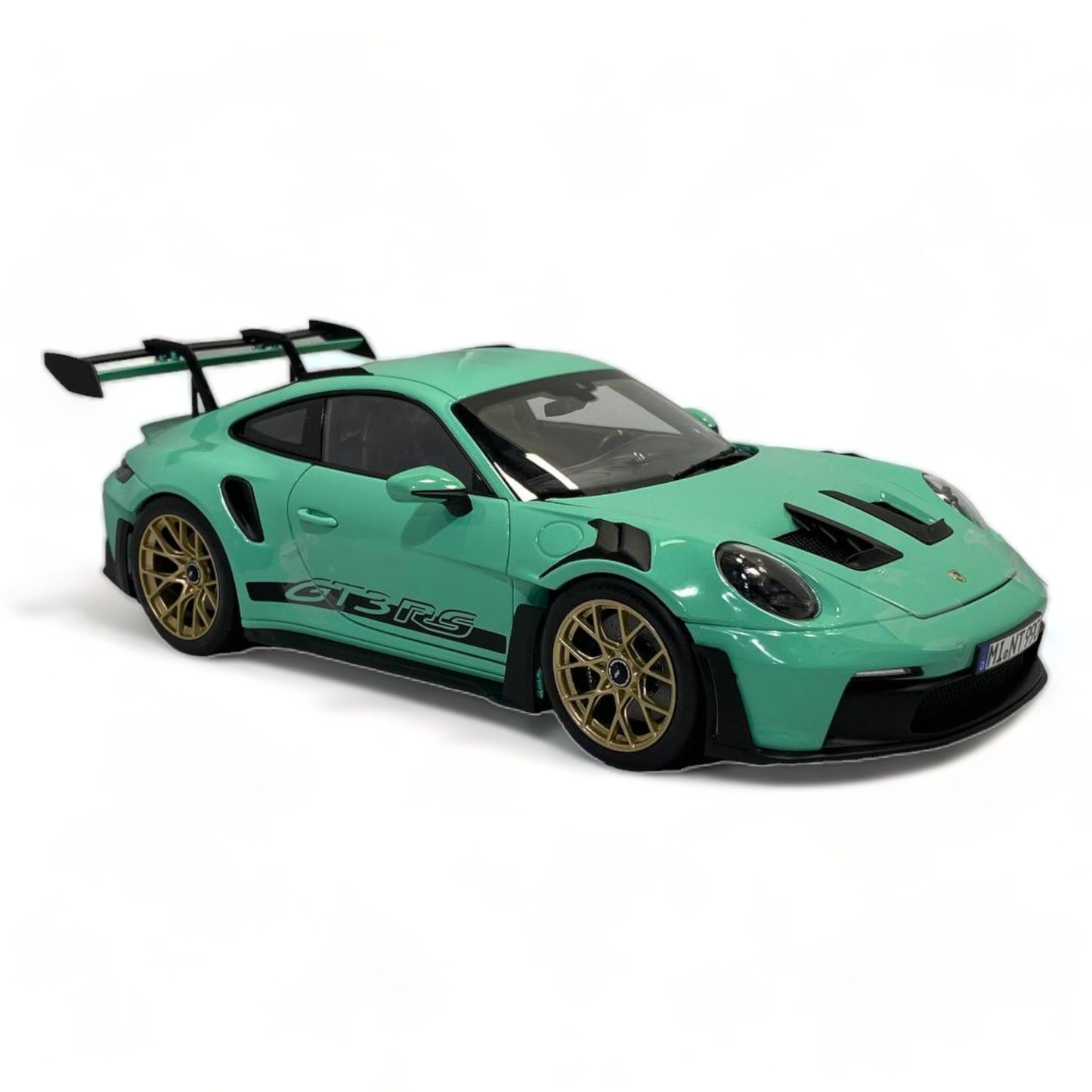 NOREV Porsche 911 GT3 RS - Mint Green (2022, 1/18 Scale)|Sold in Dturman.com Dubai UAE.