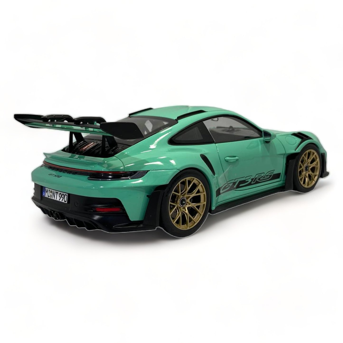 NOREV Porsche 911 GT3 RS - Mint Green (2022, 1/18 Scale)|Sold in Dturman.com Dubai UAE.