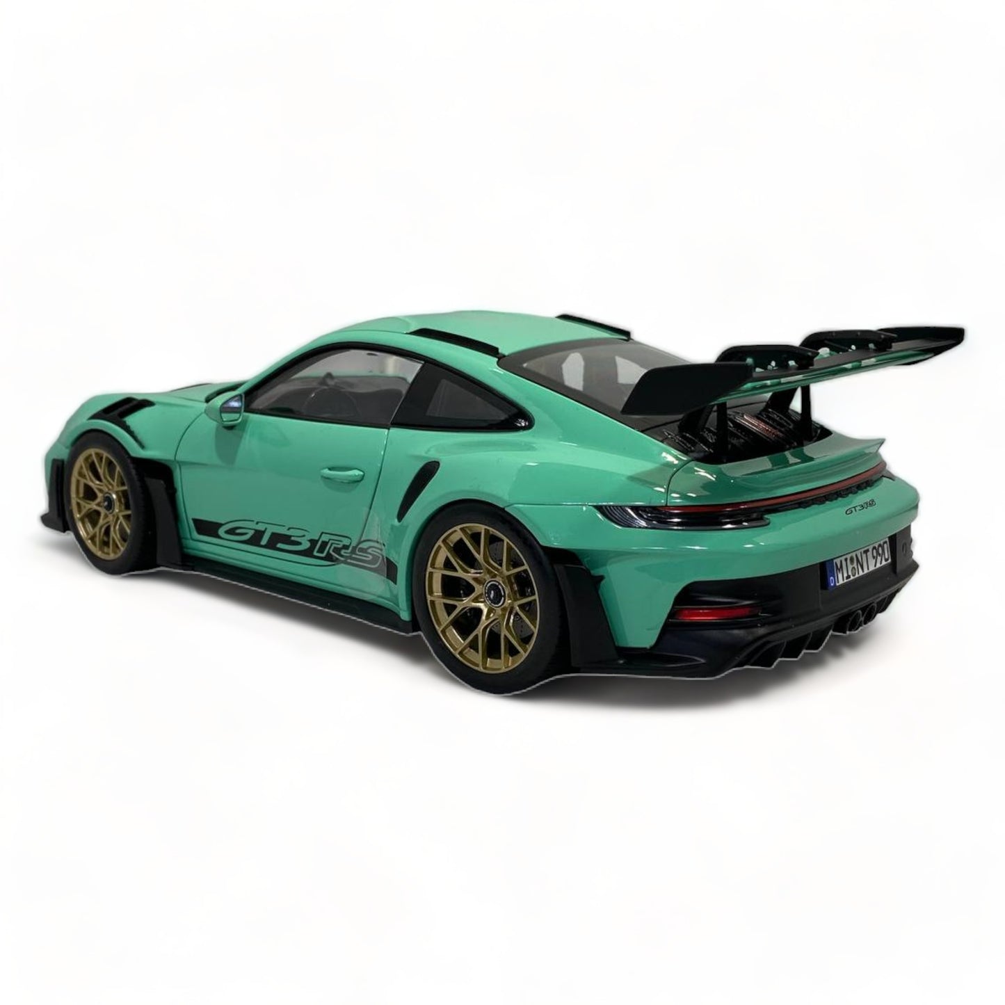 NOREV Porsche 911 GT3 RS - Mint Green (2022, 1/18 Scale)|Sold in Dturman.com Dubai UAE.