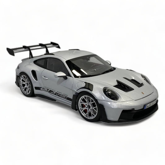 NOREV Porsche 911 GT3 RS - Ice Grey (2022, 1/18 Scale)|Sold in Dturman.com Dubai UAE.