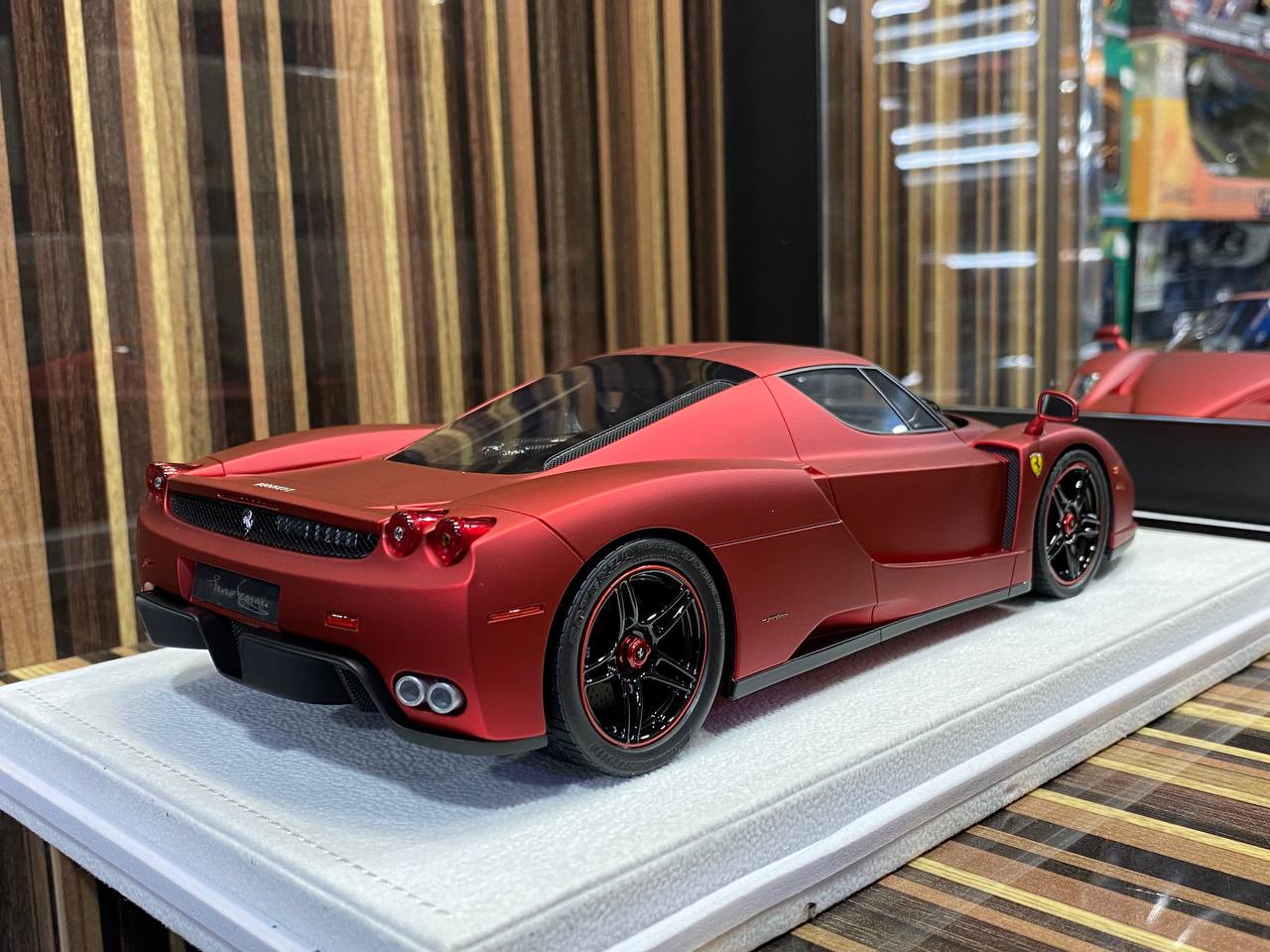 Exclusive Ferrari Enzo 1/18 Resin Model - Limited Edition in Matt Red|Sold in Dturman.com Dubai UAE.