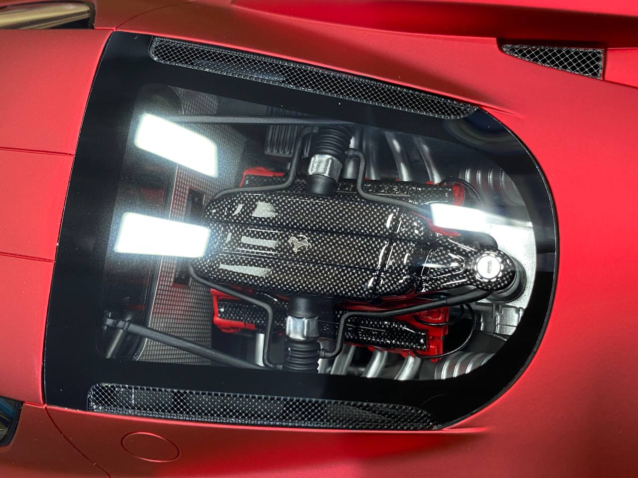 Exclusive Ferrari Enzo 1/18 Resin Model - Limited Edition in Matt Red|Sold in Dturman.com Dubai UAE.