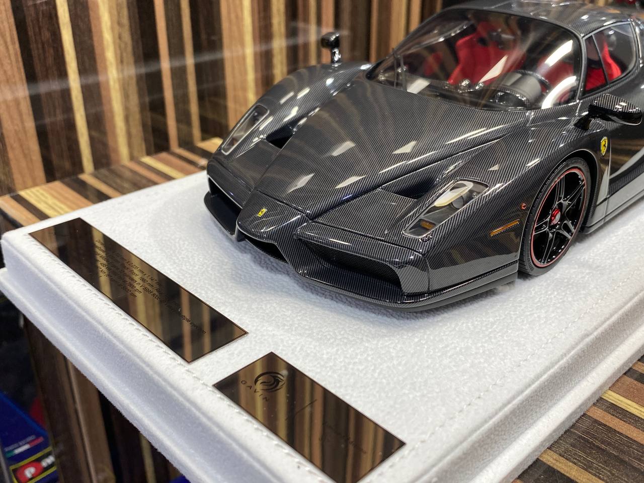 Gavin Models Ferrari Enzo-Limited Edition Full Carbon Resin Model 1/18|Sold in Dturman.com Dubai UAE.