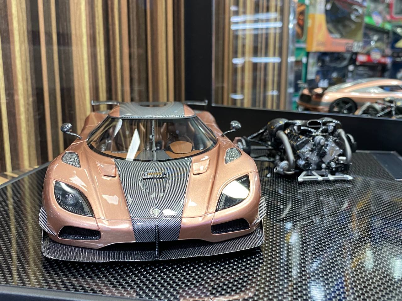 Fronti Art Koenigsegg Agera RS-Limited Edition Resin Model with Engine 1/18|Sold in Dturman.com Dubai UAE.