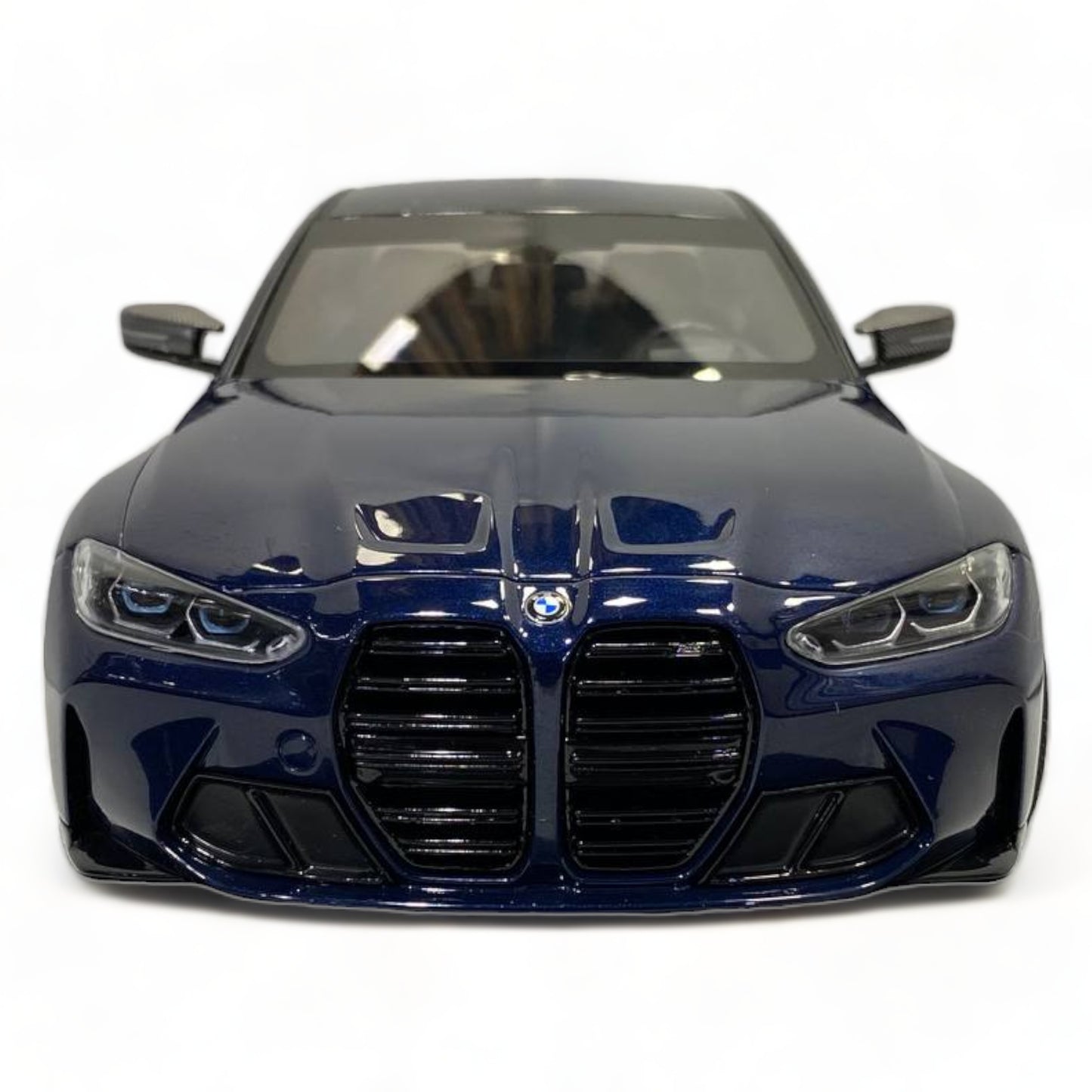 Minichamps BMW M3 (2020) - 1/18 Resin Model, Blue Metallic|Sold in Dturman.com Dubai UAE.