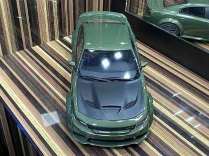 1/18 Diecast Dodge Charger SRT Hellcat Wide Body GT Spirit Scale Model Car