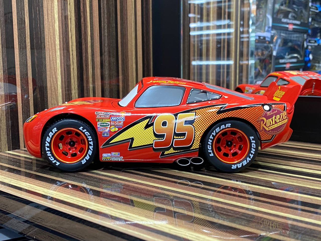1/18 Diecast Lightning McQueen Red Model Car by Schuco