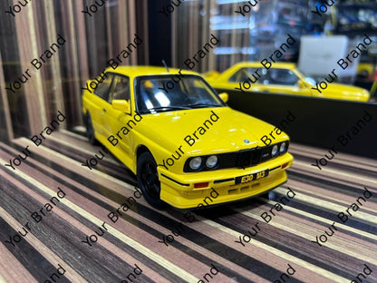 1/18 Diecast BMW M3 E30 Solido Miniature Model Car - Diecast model car by dturman.com - Solido|Sold in Dturman.com Dubai UAE.