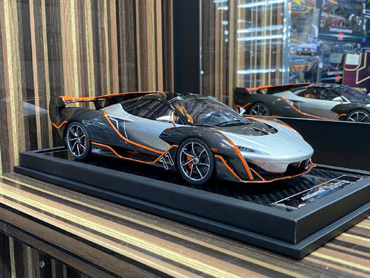 1/18 Resin McLaren Sabre Silver Model Car by VIP Models|Sold in Dturman.com Dubai UAE.