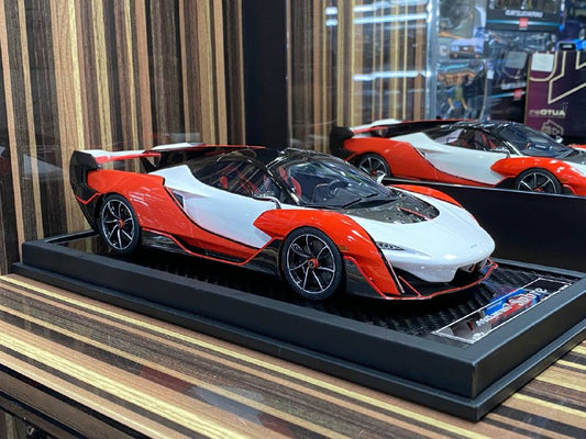 1/18 Resin McLaren Sabre White Model Car by VIP Models|Sold in Dturman.com Dubai UAE.