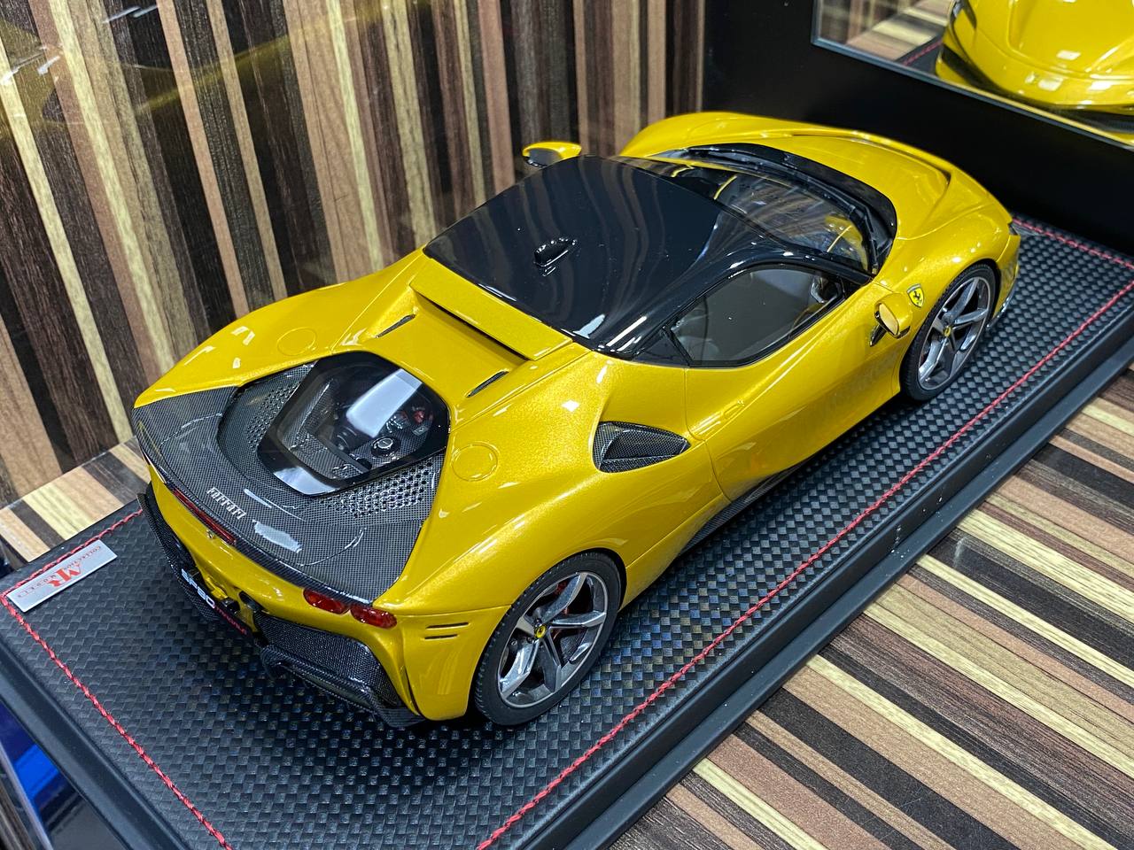 1/18 Ferrari SF90 Stradale Yellow Model car by MR|Sold in Dturman.com Dubai UAE.