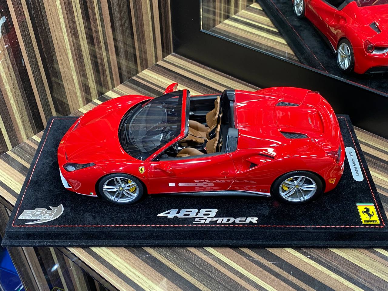 1/18 Diecast Ferrari 488 Spyder BBR Scale Model Car - Diecast model car by dturman.com - BBR|Sold in Dturman.com Dubai UAE.