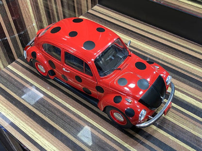 1/18 Diecast Volkswagen Beetle Kafer 1303 "Marienkafer" Red Solido Model Car|Sold in Dturman.com Dubai UAE.