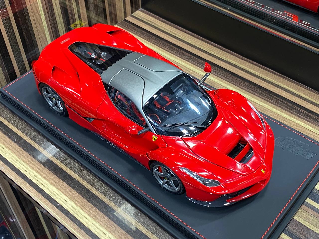 1/18 Diecast Ferrari LaFerrari Rosso Corsa 322 BBR Scale Model Car - Diecast model car by dturman.com - BBR|Sold in Dturman.com Dubai UAE.