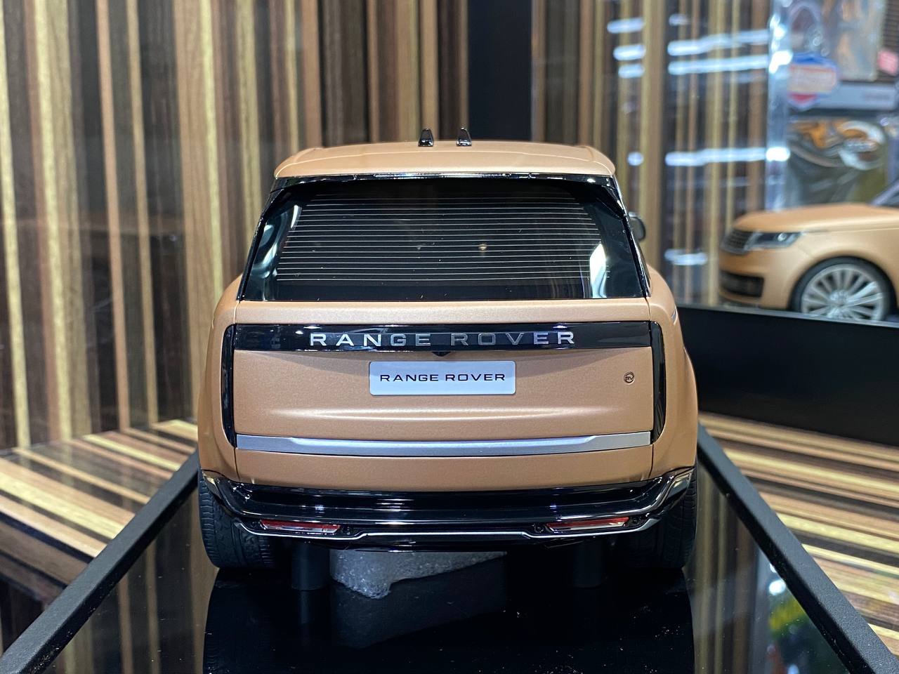 1/18 Resin Land Rover Range Rover Sunset Gold Matt by MotorHelix|Sold in Dturman.com Dubai UAE.