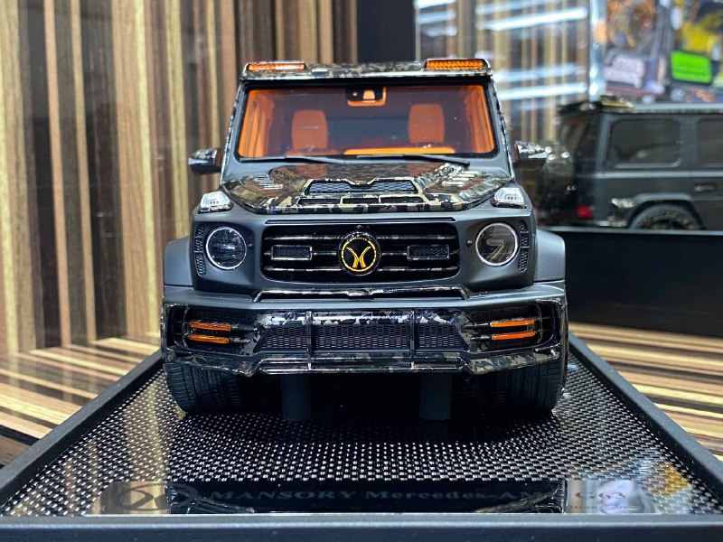Mercedes-Benz G63 MANSORY Matt Black Motorhelix