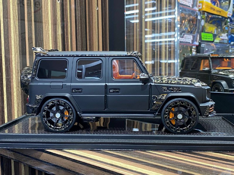 Mercedes-Benz G63 MANSORY Matt Black Motorhelix