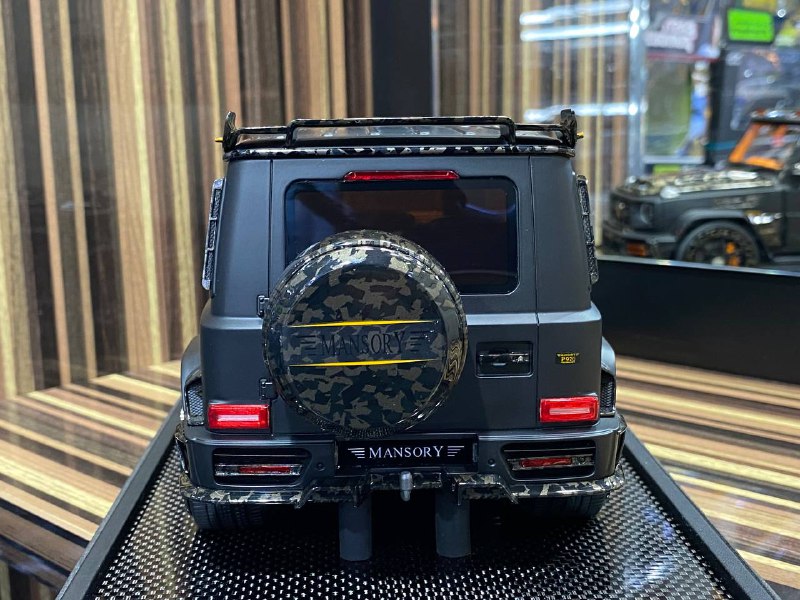 Mercedes-Benz G63 MANSORY Matt Black Motorhelix