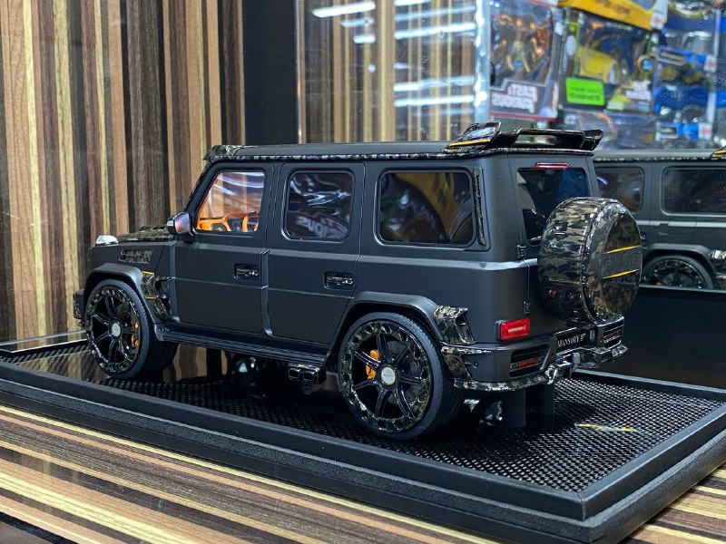 Mercedes-Benz G63 MANSORY Matt Black Motorhelix