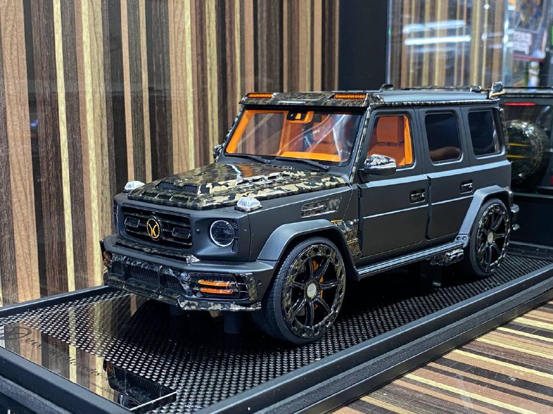 Mercedes-Benz G63 MANSORY Matt Black Motorhelix