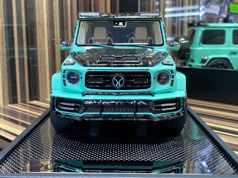Mercedes-Benz G63 MANSORY Tiffany Blue Motorhelix