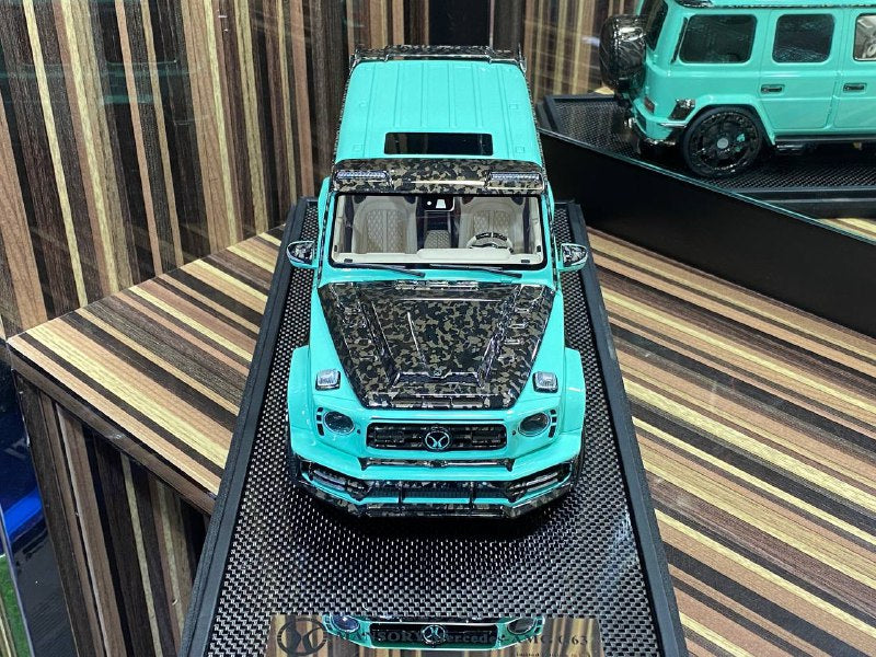 Mercedes-Benz G63 MANSORY Tiffany Blue Motorhelix