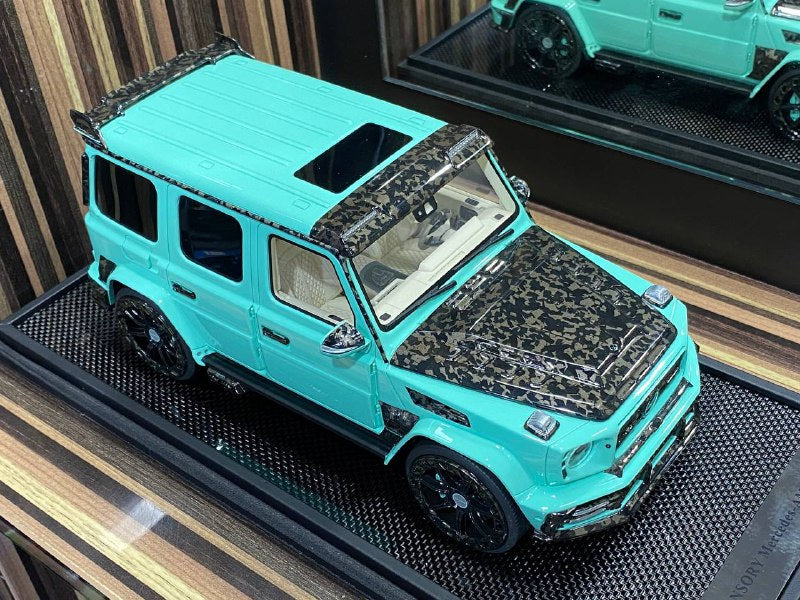 Mercedes-Benz G63 MANSORY Tiffany Blue Motorhelix