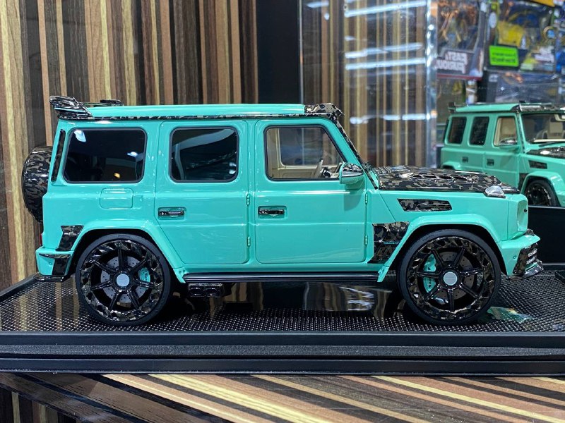 Mercedes-Benz G63 MANSORY Tiffany Blue Motorhelix
