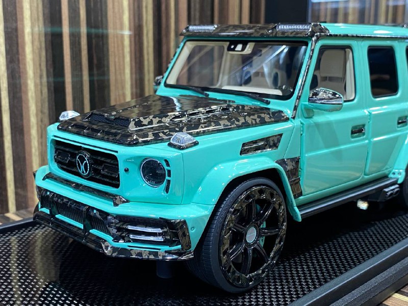 Mercedes-Benz G63 MANSORY Tiffany Blue Motorhelix