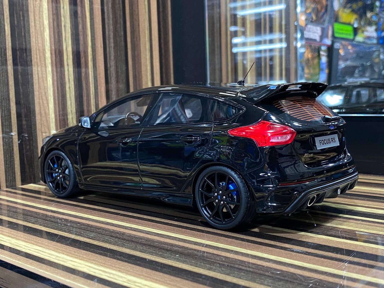 1/18 Ford Focus RS MK3 Black Otto Model Car|Sold in Dturman.com Dubai UAE.