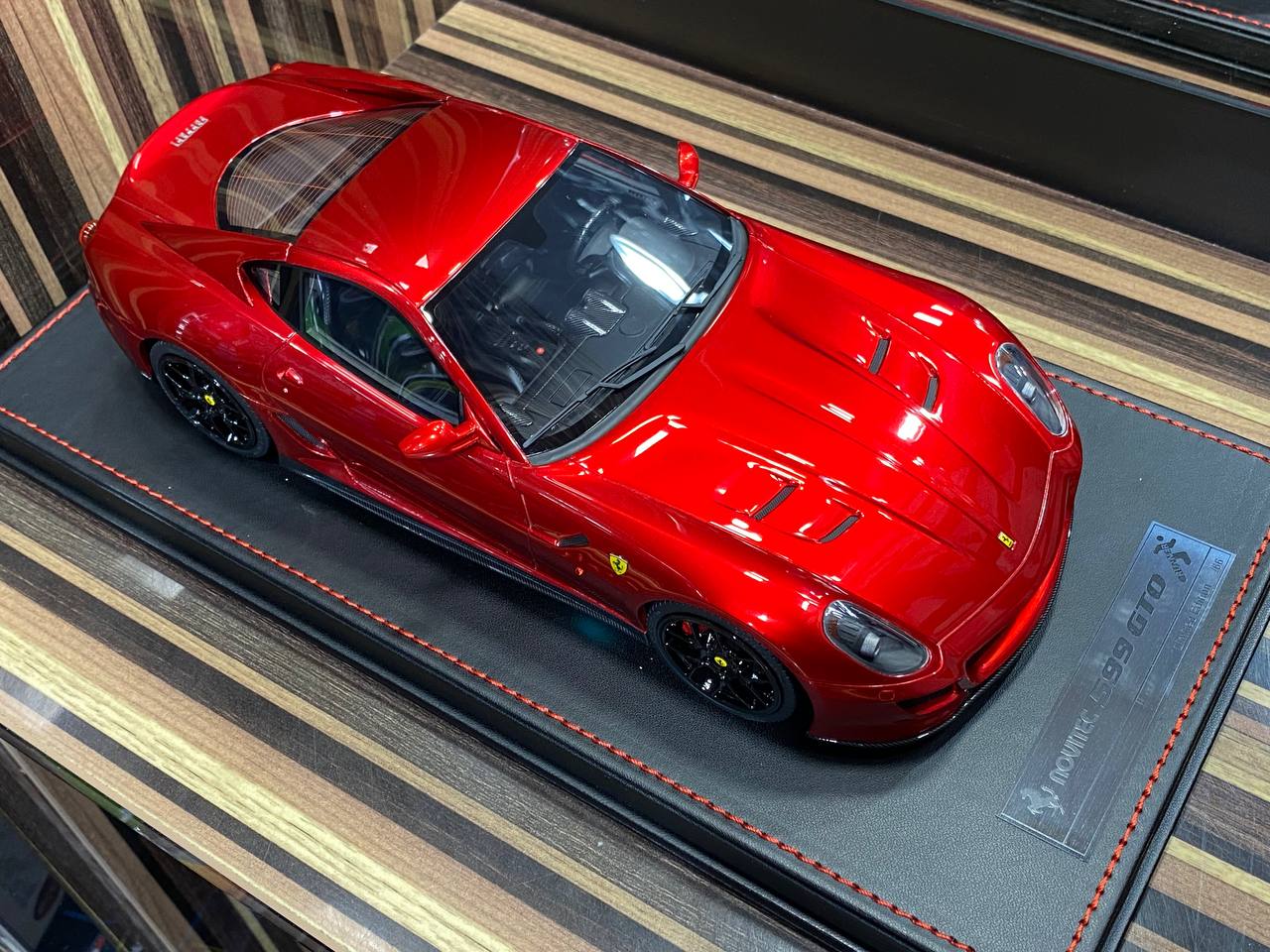 1/18 Ferrari Novitec 599 GTO Red Runner|Sold in Dturman.com Dubai UAE.