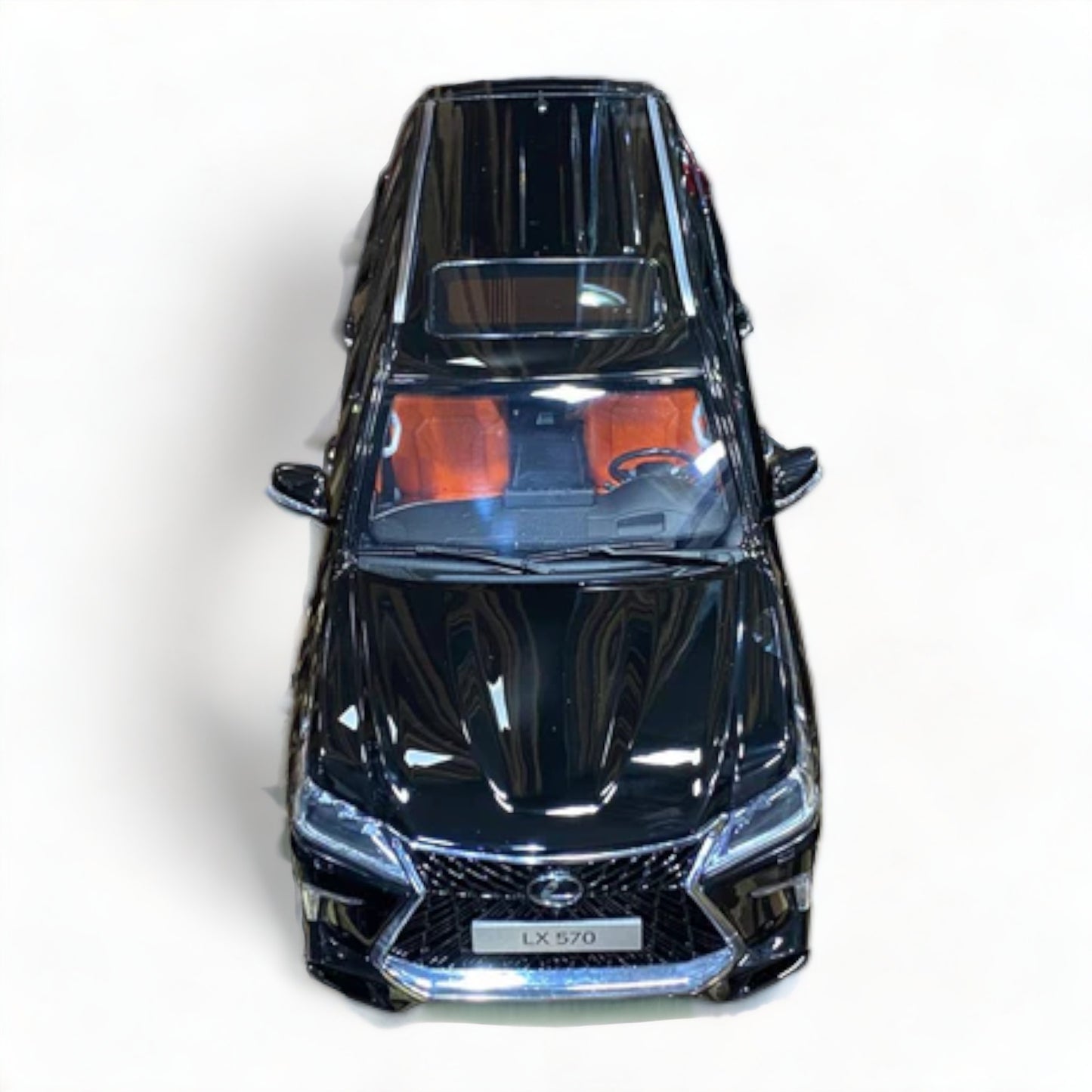 1/18 Lexus LX 570 with interior orange and black exterior By LCD|Sold in Dturman.com Dubai UAE.
