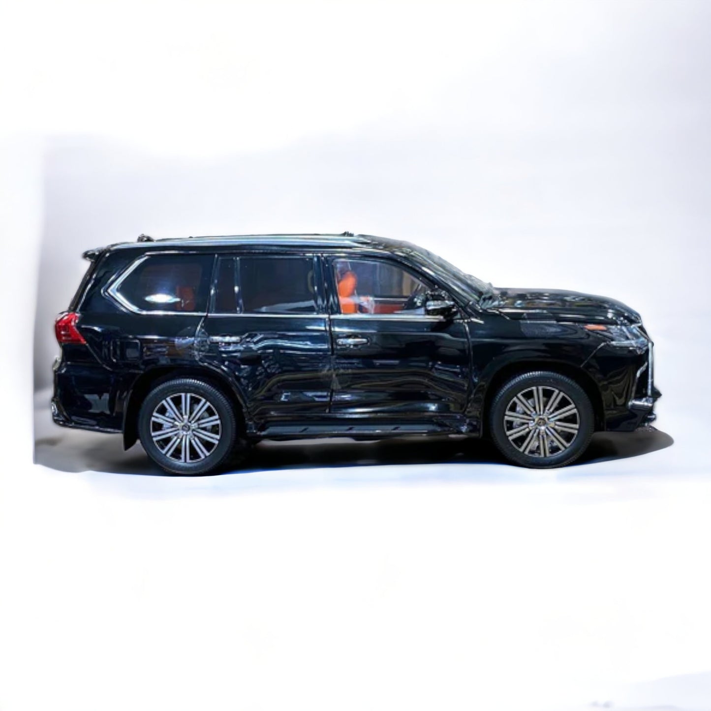 1/18 Lexus LX 570 with interior orange and black exterior By LCD|Sold in Dturman.com Dubai UAE.