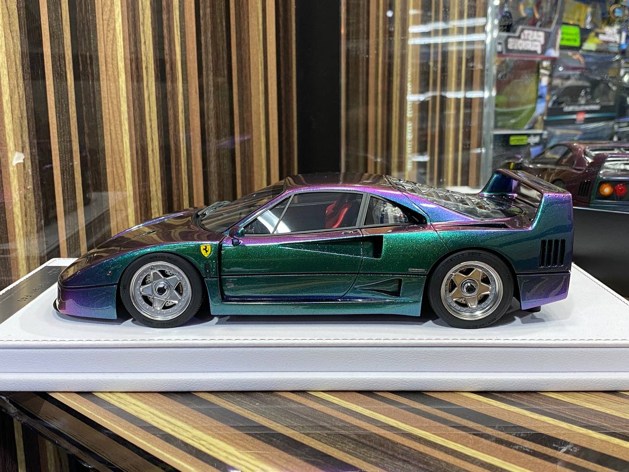 1/18 Ferrari F40 33/50 Chameleon by GL Model|Sold in Dturman.com Dubai UAE.