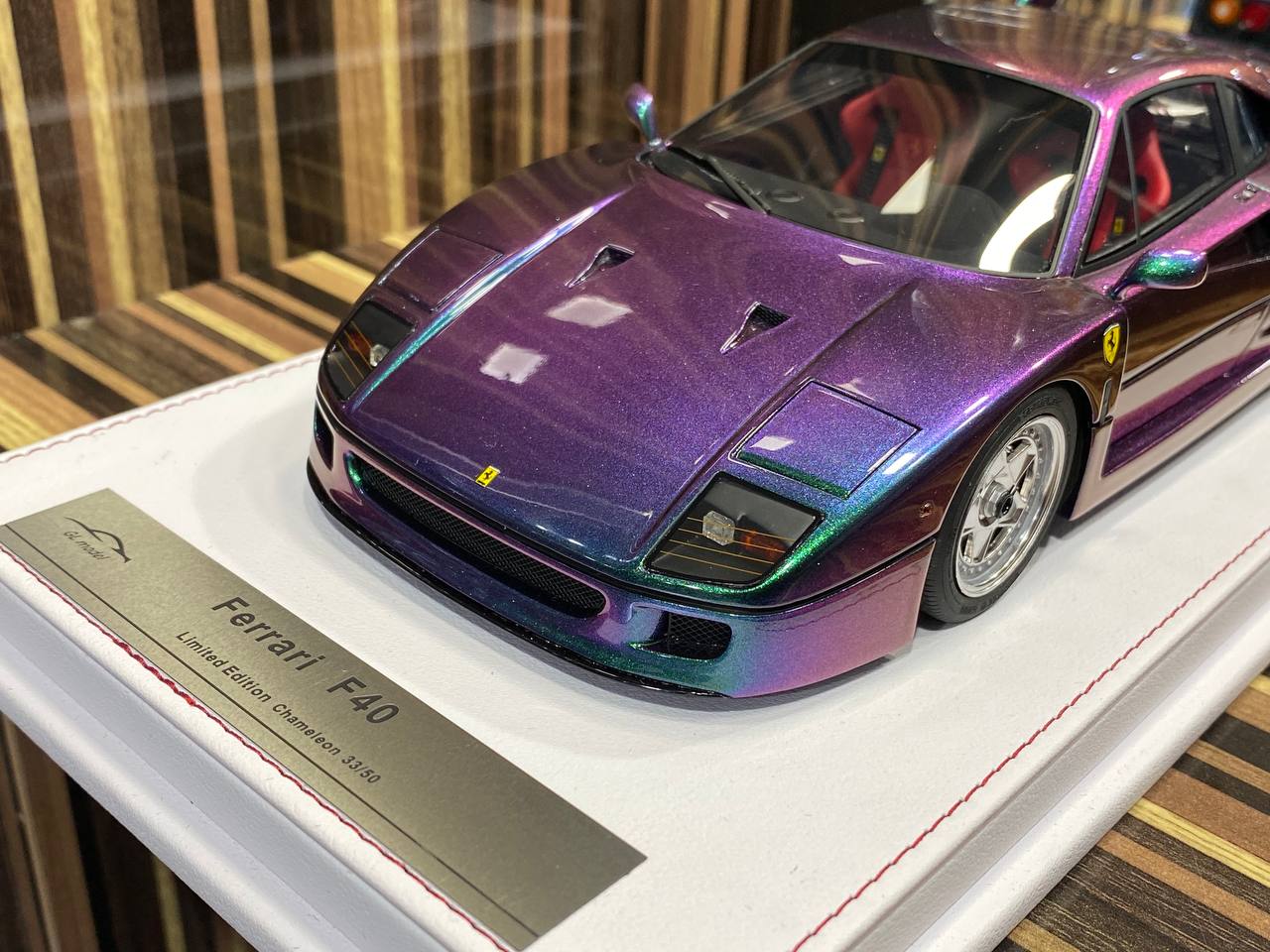 1/18 Ferrari F40 33/50 Chameleon by GL Model|Sold in Dturman.com Dubai UAE.
