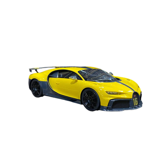 Bugatti Chiron Pur Sport Yellow by Top Speed 1/18|Sold in Dturman.com Dubai UAE.