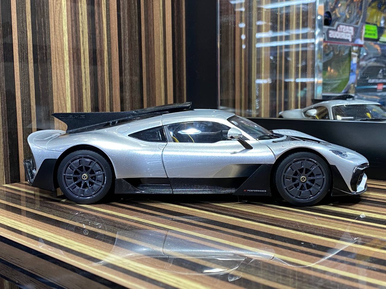 Mercedes Benz Amg One Dealer Edition Silver by Mini Champs|Sold in Dturman.com Dubai UAE.