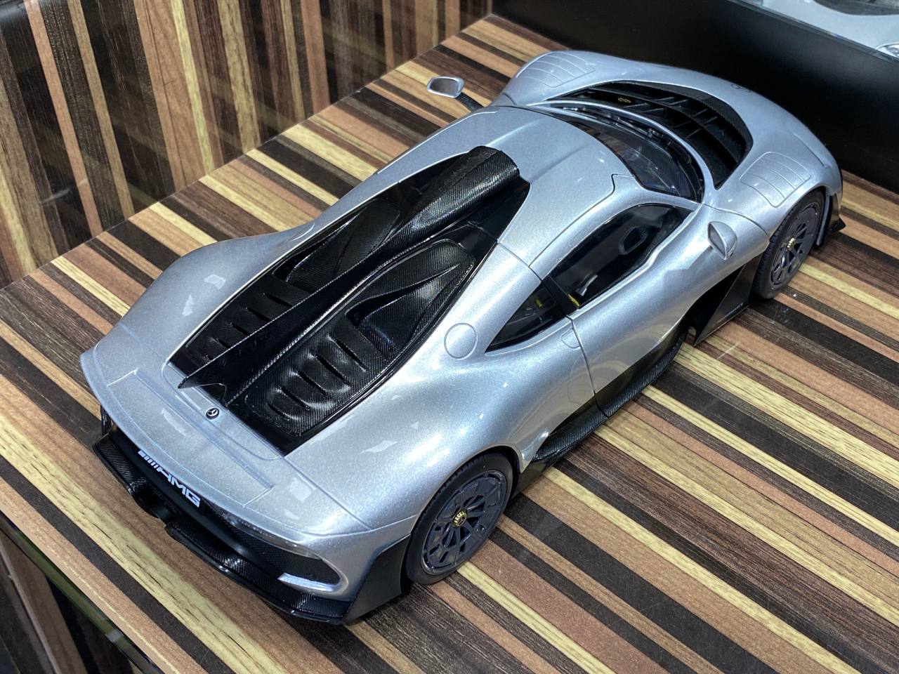 Mercedes Benz Amg One Dealer Edition Silver by Mini Champs|Sold in Dturman.com Dubai UAE.