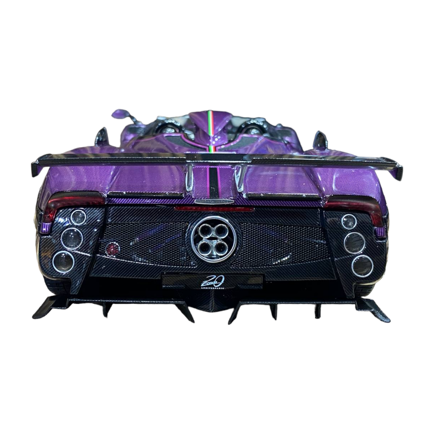 1/18 Pagani Zonda HP Barchetta Purple Carbon by LCD Model Car|Sold in Dturman.com Dubai UAE.