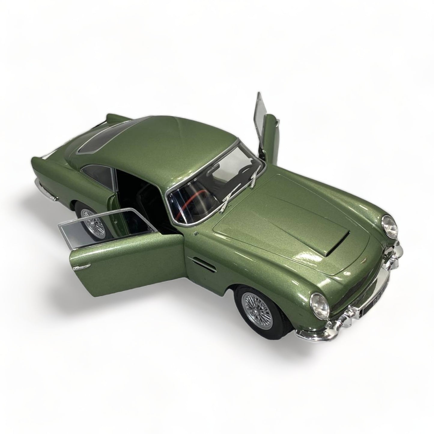 1/18 Diecast Astron Martin DB5 Green by Solido Miniature Model Car|Sold in Dturman.com Dubai UAE.